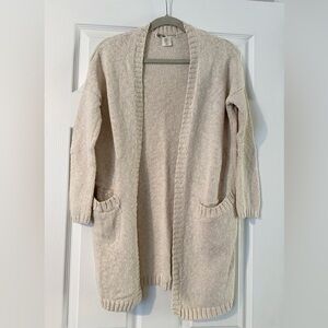 Kaisely Cream Knit Cardigan